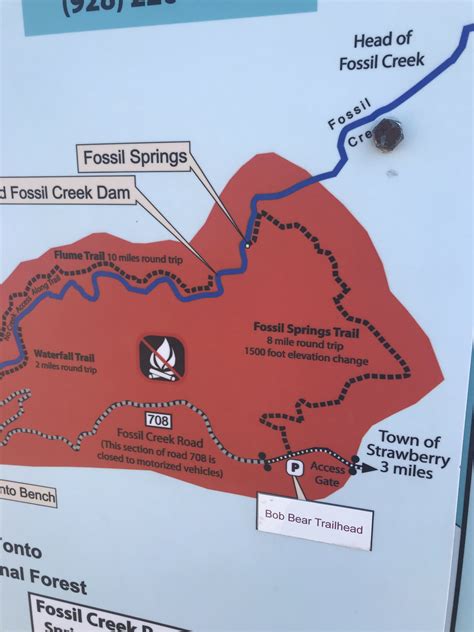 fossil springs arizona directions